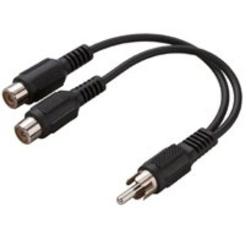 Amertac AY1003RCAMF Zenith Y Adapter RCA M-2F, 3"