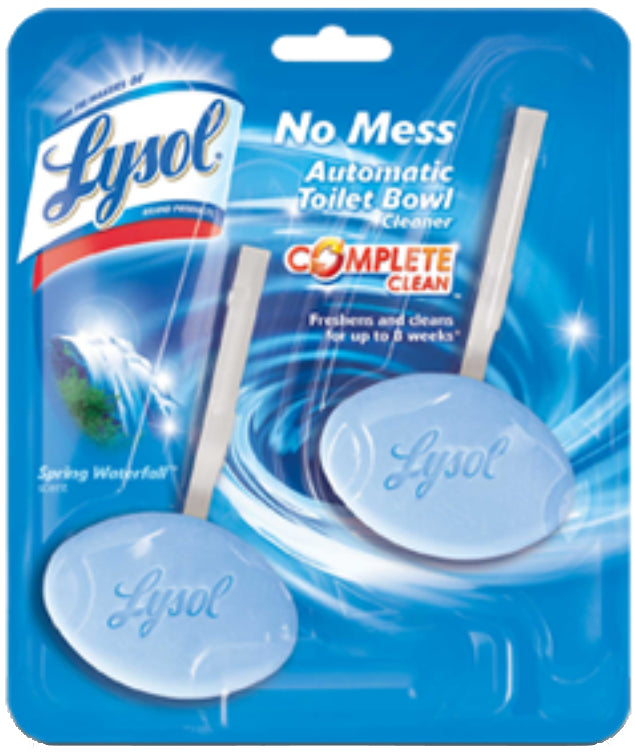 Lysol 1920083721 Automatic Toilet Bowl Cleaner, Spring Waterfall