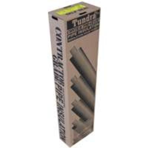 Tundra Seal PC12358TW Pipe Insulation, 3"x1/2"x6'