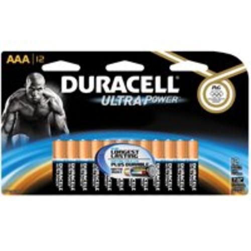 Duracell MX2400B12Z11 Alkaline Batteries, AAA, 1.5 Volt