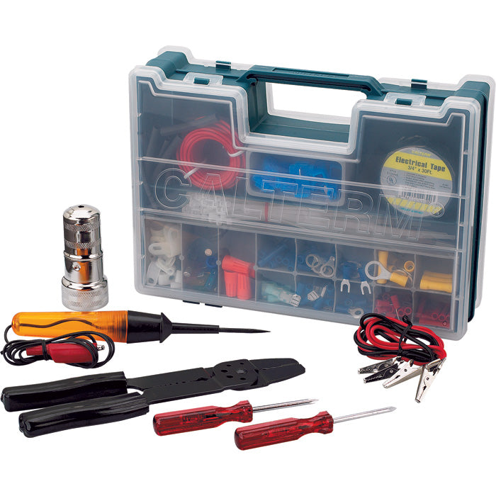 Calterm 05207 Auto Electronic Complete Repair Kit, 208-Piece & 4-Tool
