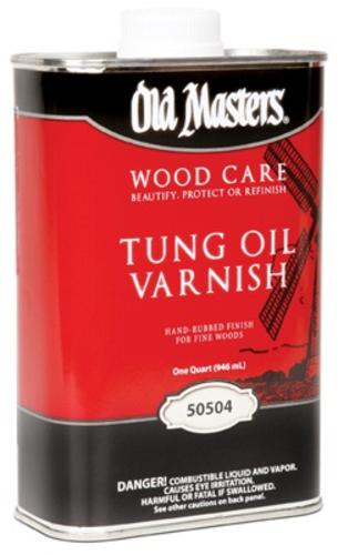 Old Masters 50504 Tung Oil Varnish, 1 Quart