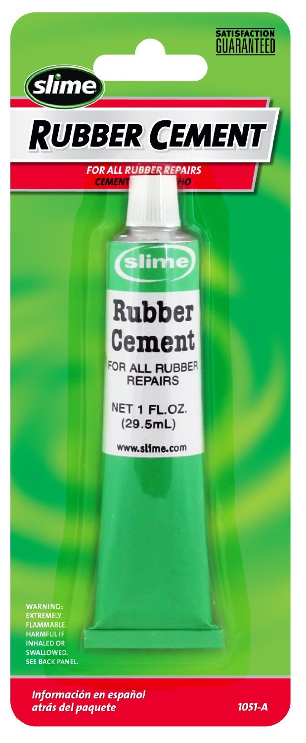 Slime 1051-A Rubber Cement, 1 Oz