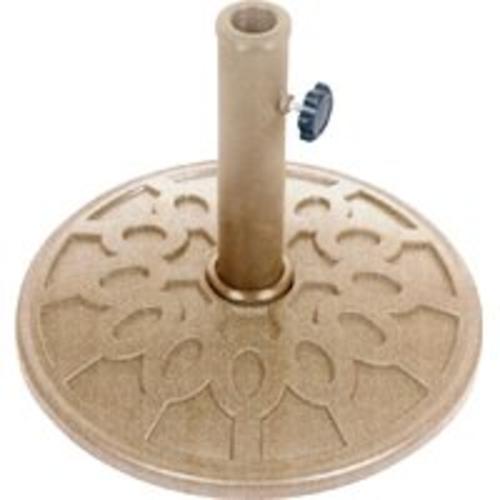 Worldwide Sourcing 63879 Umbrella Base 30.8Lb, Sandstone