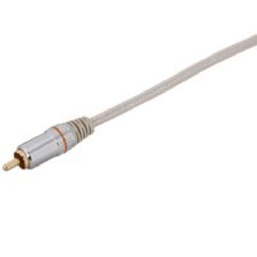 Zenith AD3006B Digital Coax Audio Cable 6', Silver