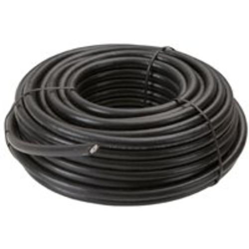 Zenith VQ3050NEB Black Quad RG6 Coax Cable, 50'