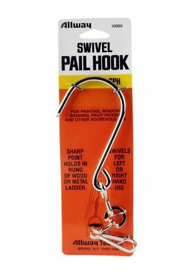 Allway SPH Swivel Paint Pail Hook, 1/ Card