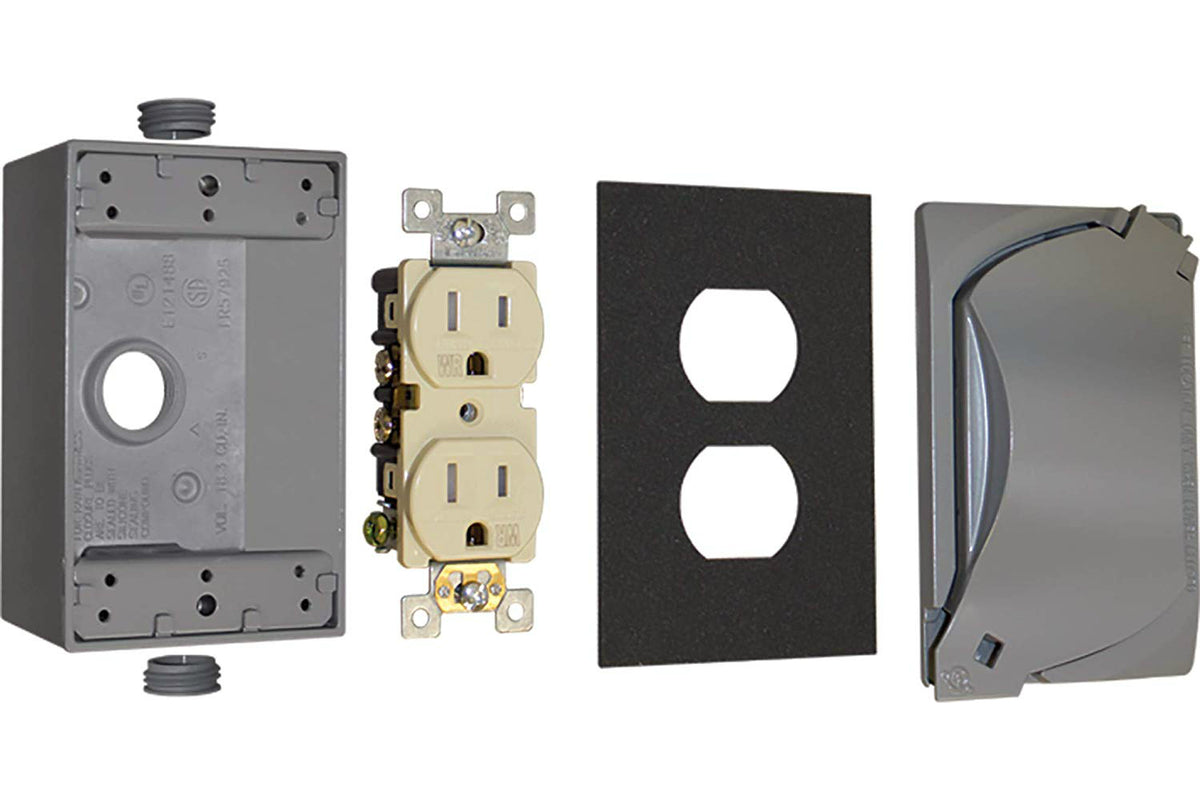 Buy sigma duplex receptacle kit - Online store for rough electrical, kits  in USA, on sale, low price, discount deals, coupon code