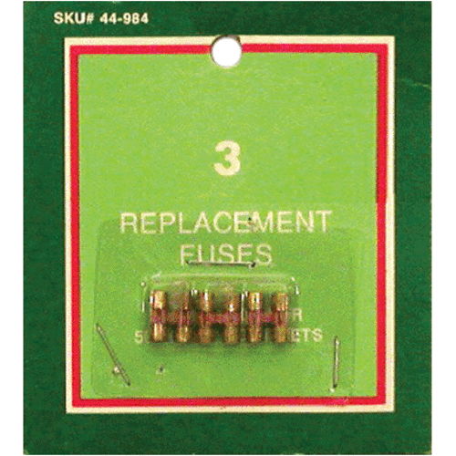 Good Tidings BST64974 Replacement Fuse Miniature, 3amp