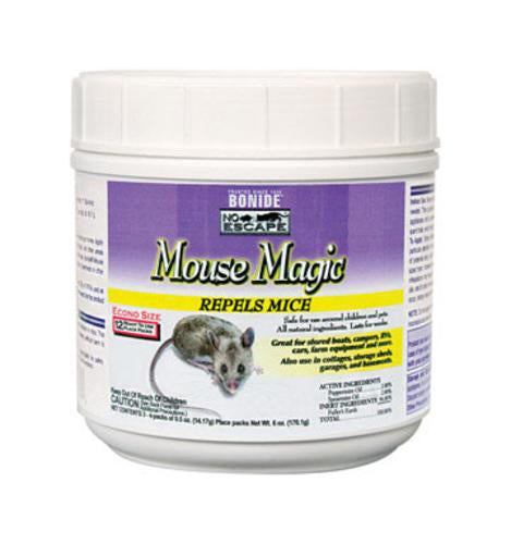 Bonide 866 No Escape Mouse Magic Repellent, 12/Pack