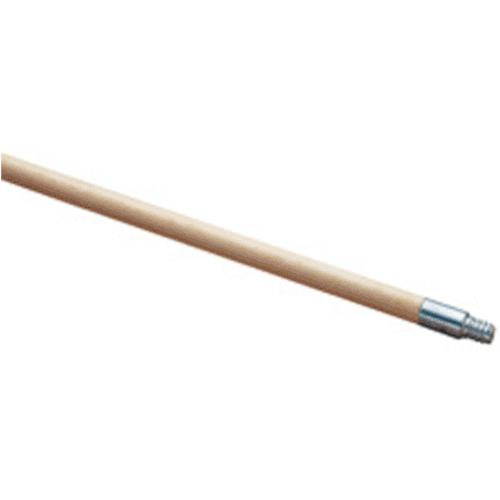 American Brush RP560HM Wood Extension Pole, 60", Metal Tip