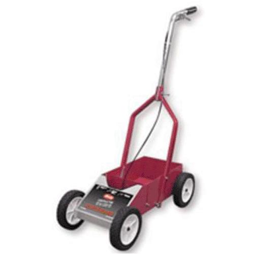 Krylon 5899 Contractor Striping Machine, Aluminum, Red