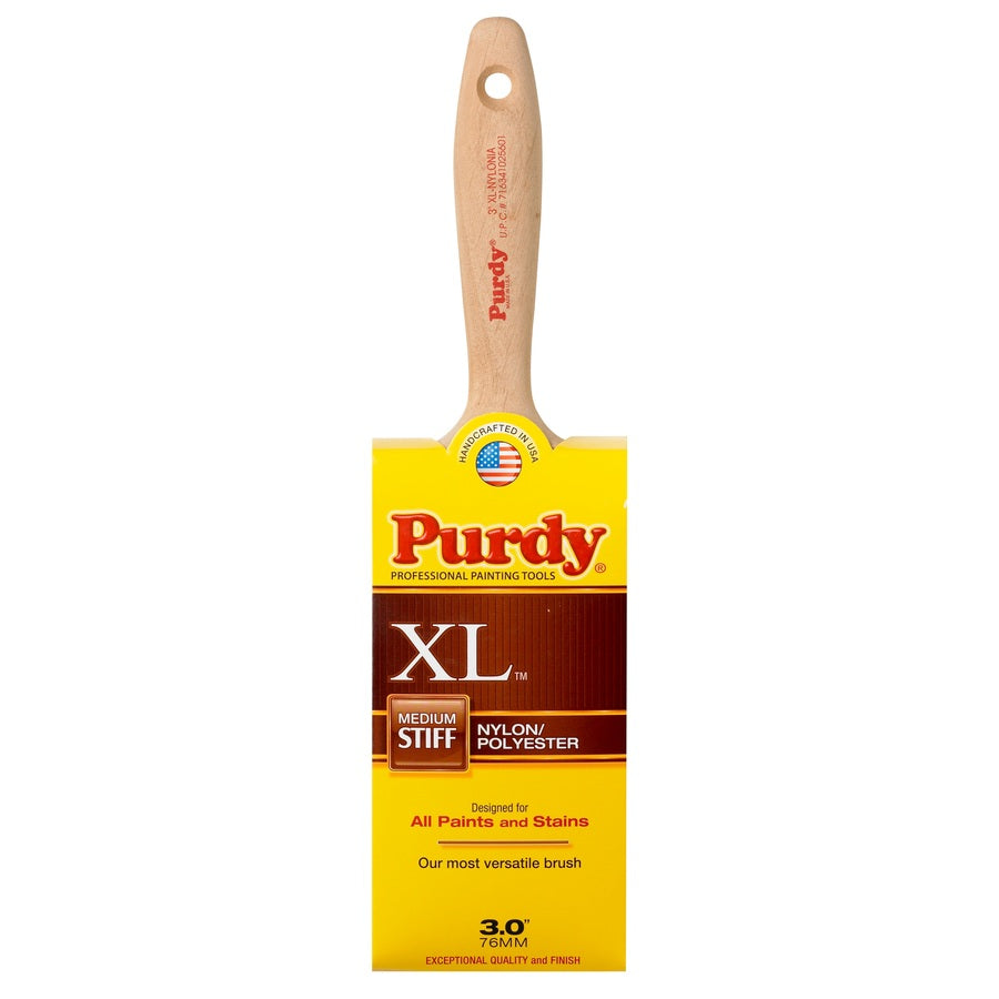 Purdy 144264330 XL-Nylonia Wall Paint Brush, 3"