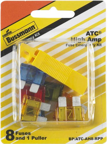 Cooper Bussman BP/ATC-AH8-RPP ATC High Amp Emergency Fuse Kit, 8-Piece