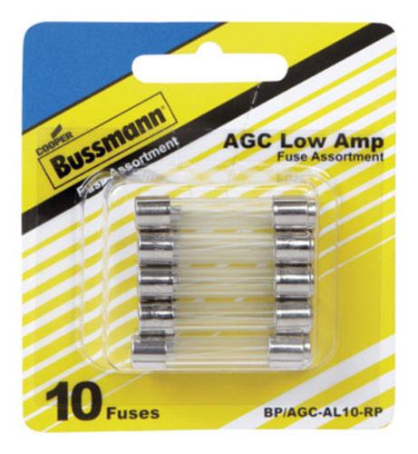 Cooper Bussman BP/AGC-AL10-RP Glass Fuse Assortment Kit