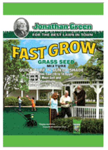 Jonathan Green Fast Grow Grass Seed Mixture - 15lb Bag (Covers Large Areas)