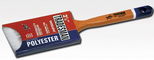 Arroworthy 6022 1-1/2" Tradesman Blended Polyester Angular Sash Brush, 1.5"