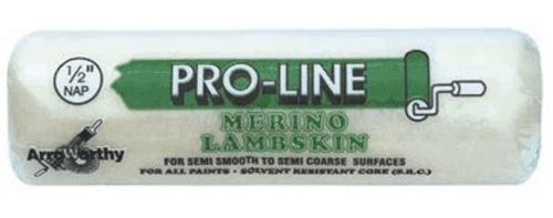 Arroworthy 9FL4 Nap Merino Lambskin Roller Cover, 9" x 1/2"