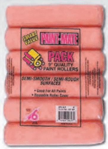 Arroworthy 9P3-6/P Paint Mate Roller Covers, 6 Pack