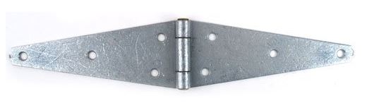 Stanley 128355 Heavy Strap Hinges, Galvanized, 8"