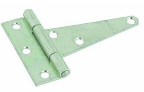 Stanley 129445 Extra Heavy T Hinges, Galvanized, 6"