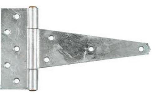 Stanley 129494 Extra Heavy T Hinges, Galvanized, 8"