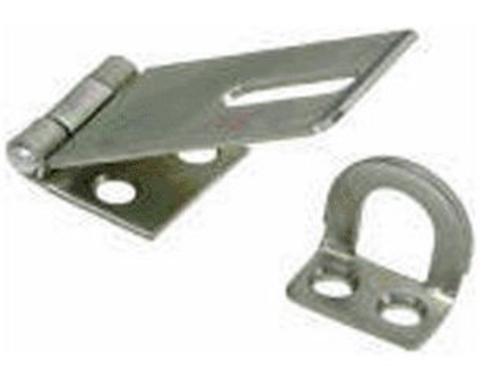 Stanley 348-268 Safety Hasps, Stainless Steel, 4-1/2"