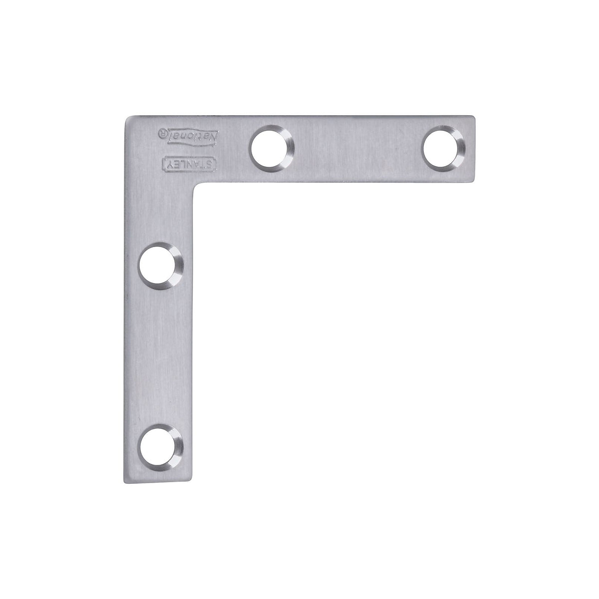 Stanley 348-326 Flat Corner Brace, 2" x 3/8", Stainless Steel