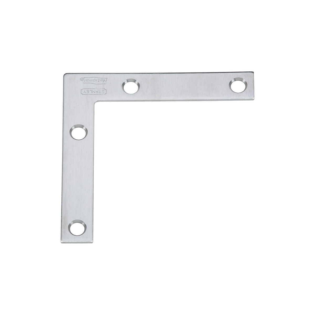 Stanley 348-334 Flat Corner Brace, 3" x 1/2", Stainless Steel