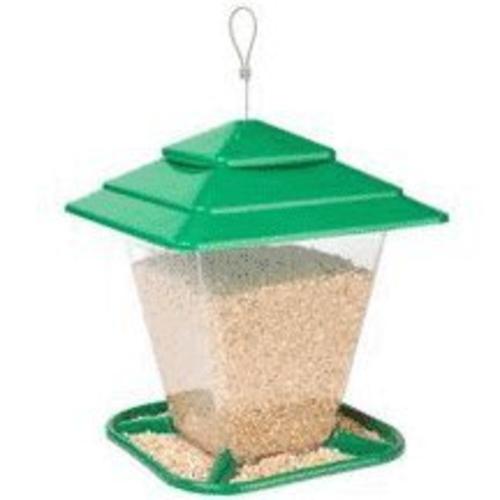 Hiatt 50120 Belle Fleur Large Square Seed Bird Feeder