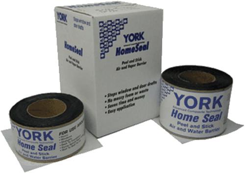 York Manufacturing RESHS06 Home Seal Window & Door Flashing Tape, 6" x 75'