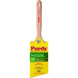Purdy 144152230 Nylox Glide Angle Sash Paint Brush, 3"