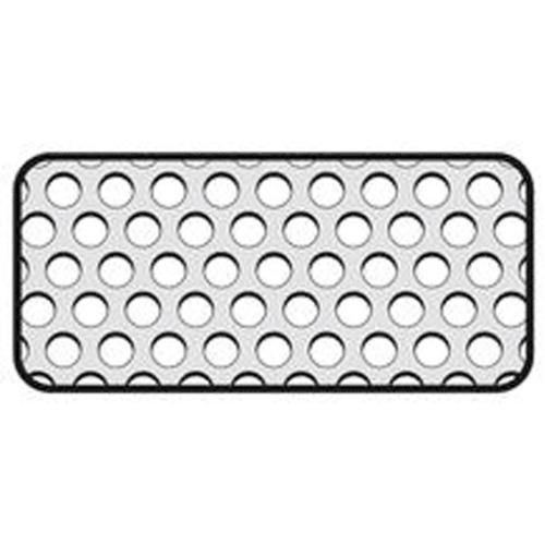 Md Building 84186 Aluminum Sheet With Small Hole 36 X 36" White
