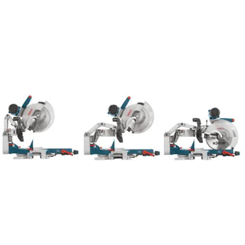 Bosch GCM12SD Double Bevel Glide Corded Miter Saw, 120 V, 15 A, 3 Hp
