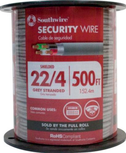 Southwire 56910544 Security Cable, 22/4 Gauge