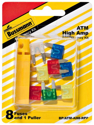 Cooper Bussmann BP/ATM-AH8-RP ATM High Amp Fuse Emergency Kit, 8-Piece