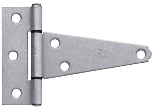 National Hardware N129-502 Heavy Tee Hinge, Galvanized, 8"