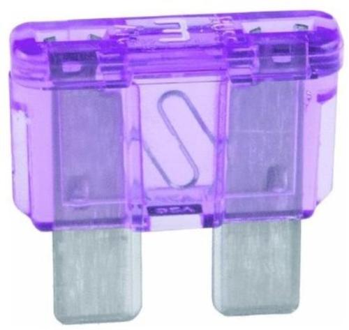 Cooper Bussmann BP/ATC-3-RP ATC Automotive Blade Fuse, 3 Amp, Violet