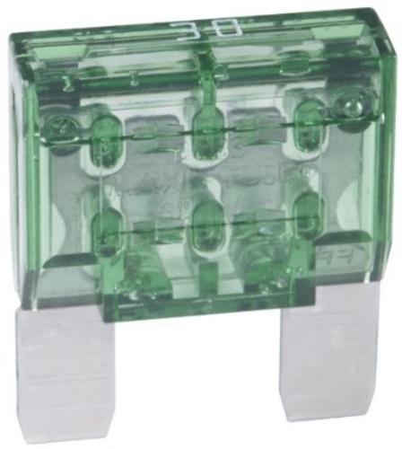 Cooper Bussmann BP/MAX-30-RP Maxi Automotive Blade Fuse, 30 Amp, Green