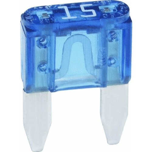 Cooper Bussmann BP/ATM-15-RP ATM Mini Automotive Fuse, 15 Amp, Blue