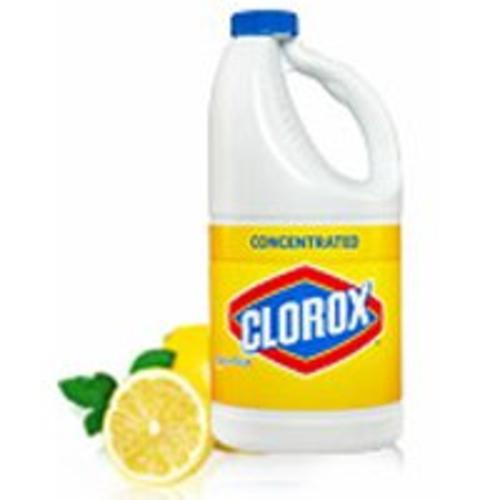 Clorox 30779 Concentrated Liquid Bleach, Lemon Fresh Scent, 64 Oz