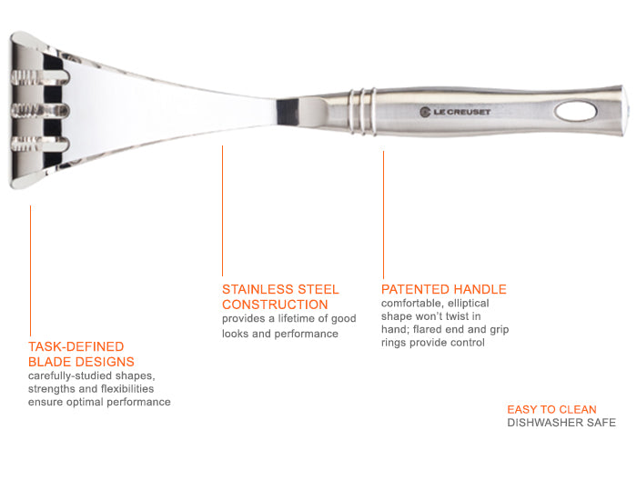 Buy le creuset potato masher - Online store for kitchen tools and gadgets, potato mashers in USA, on sale, low price, discount deals, coupon code