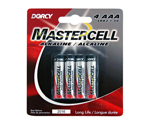Dorcy Mastercell 41-1624 AAA Alkaline Battery