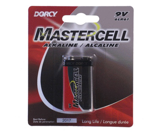 Dorcy Mastercell 41-1610 9V Alkaline Battery