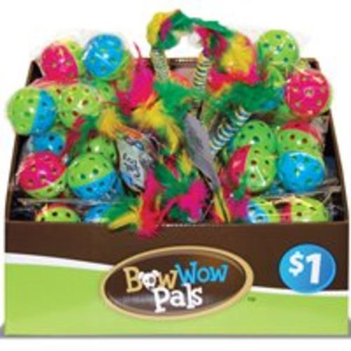 Bow Wow Pals 8855 Cat Toys, Assorted Color