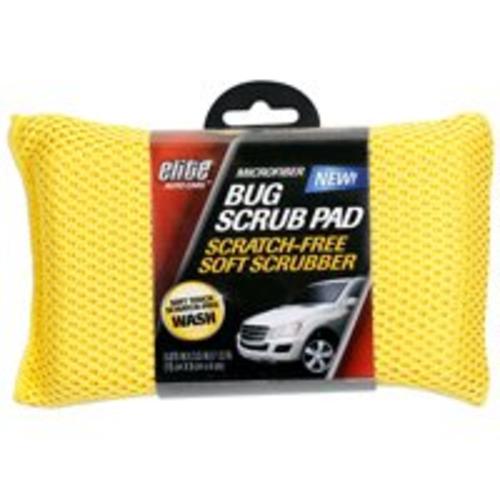 Elite 8900 Microfiber Bug Scrub Pad, Yellow