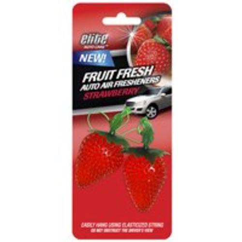 Elite 8989 Auto Air Freshner, Strawberry