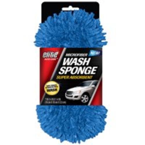 Elite 8905 Microfiber Wash Sponge, Blue