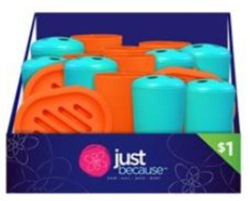 Just Because 9321 Bath Accessories Kit, Assorted Colors