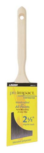 Linzer 2870 PIC 0250 Pro Impact Contractor Angled Sash Paint Brush, 2.5"